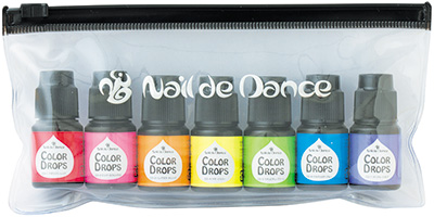 Nail de Dance 濃縮カラードロップス 7色セット 10ml