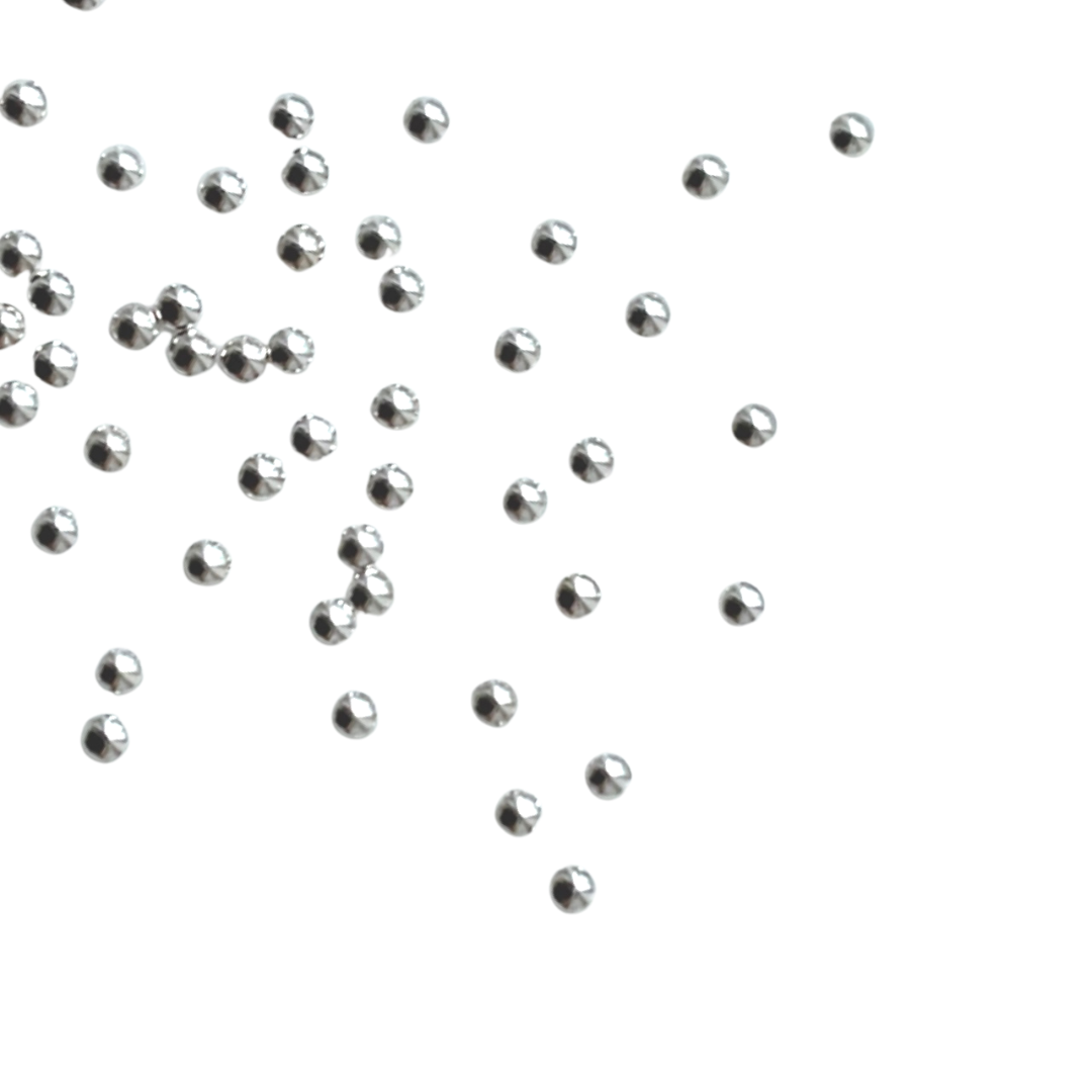 Nail Labo メタルドット シルバー #3 1.2mm 50粒