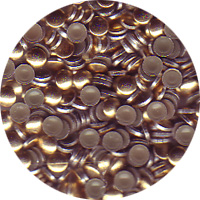 Nail Labo メタルスタッズ フラット ゴールド 2mm 500粒 | Nail Labo