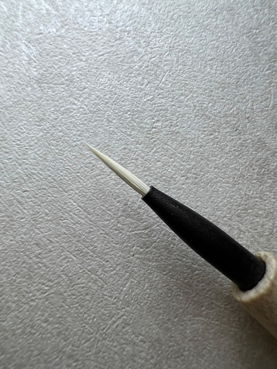 SPACE NAIL 白猫玉毛アート筆 #5/0