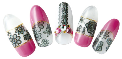 取扱終了 Sha-Nail Pro STL-002 シースルーレース ブラック