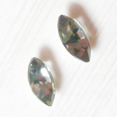 取扱終了 SWAROVSKI ELEMENTS 4228 ナベット 6×3mm ブラックダイヤモンド 10粒