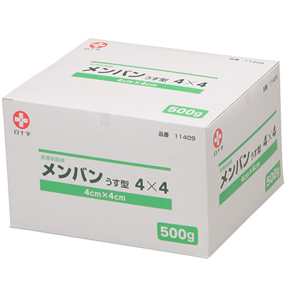 白十字 メンバン うす型 4×4 500g