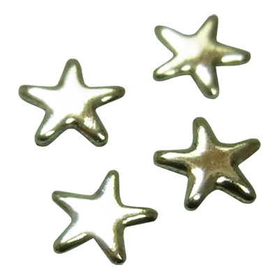 Nail Labo メタルスタッズ スター シルバー 3mm 50粒