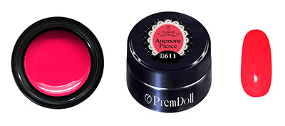 生産終了 プリムドール カラージェル 3g 611 アネモネピアス