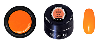 生産終了 プリムドール カラージェル 3g 615 ネオンオレンジ
