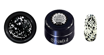 生産終了 プリムドール カラージェル 3g 718 モノクローム