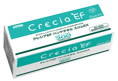 限定 CRECIA EF ハンドタオルソフトタイプ200 スリムEX