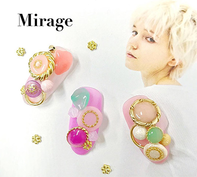 Mirage カラーパウダー 10色セット N/NGS