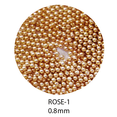 BEAUTY NAILER ローズゴールド ブリオン 0.8mm ROSE-1