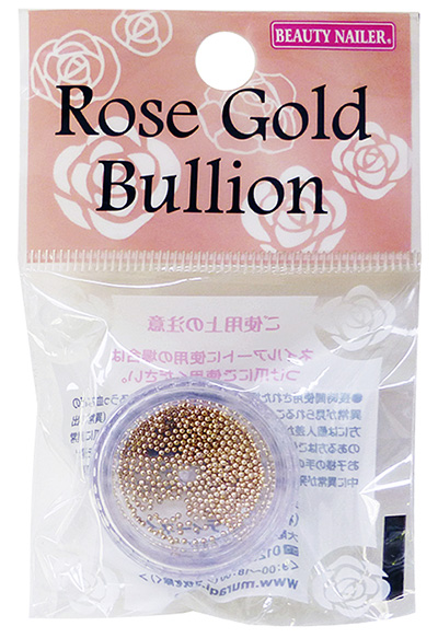 BEAUTY NAILER ローズゴールド ブリオン 1.0mm ROSE-2