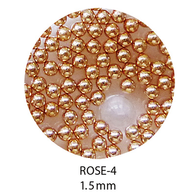 BEAUTY NAILER ローズゴールド ブリオン 1.5mm ROSE-4