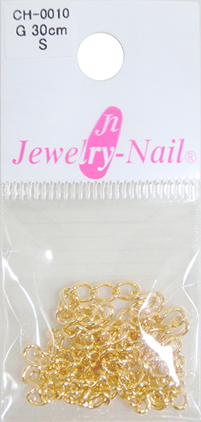 生産終了 Jewelry Nail ボリュームチェーン S 30cm ゴールド CH-0010