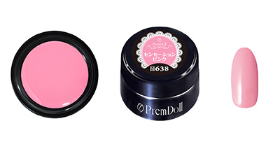 プリムドール カラージェル 3g 638 センセーションピンク