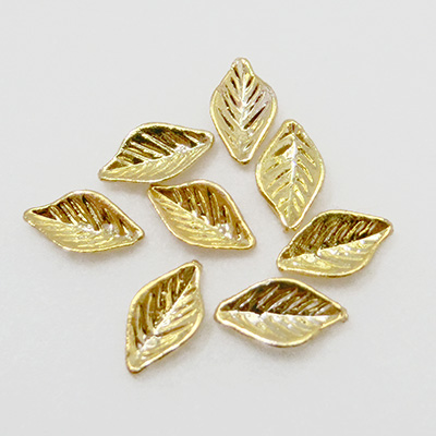 取扱終了 Nail Labo メタルパーツ リーフ ver.2 ゴールド