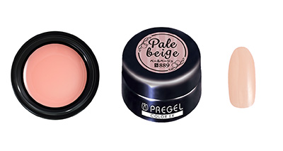 プリジェル カラーEX 3g PG-CE889 ペールベージュ | Nail Labo Online