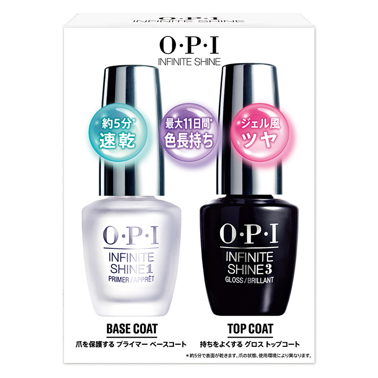 OPI インフィニットシャイン プロステイ ベース&トップ デュオパック ...