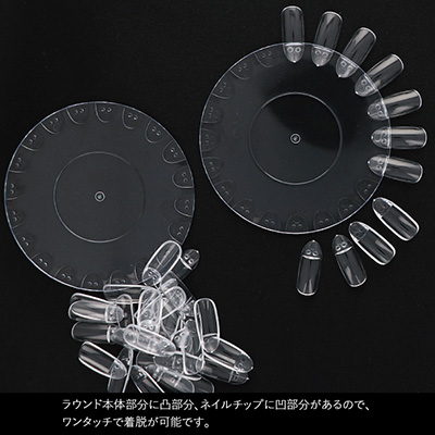 BEAUTY NAILER ロングラウンド カラーチャート 着脱式 NCC-14