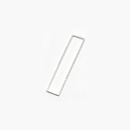 生産終了 Jewelry Nail リトルプリティ フレーム レクタングル L シルバー CF-8023AG