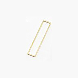 生産終了 Jewelry Nail リトルプリティ フレーム レクタングル L ゴールド CF-8023G
