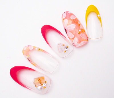 Nail Labo グリッターストーン オーロラマーマレード