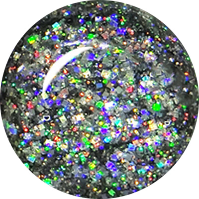 お取り寄せ AKZENTZ UV/LED ジェルプレイ グリッター 4g ギャラクシーダゾル