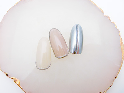 Nail Labo チェーン Ver.2 シルバー 0.5mm