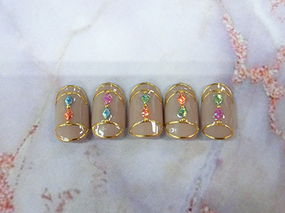 取扱終了 the NAMIE Nail Art for Professional シリーズ メタリックアート G-005
