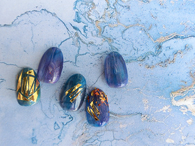 取扱終了 the NAMIE Nail Art for Professional シリーズ メタリックアート G-011