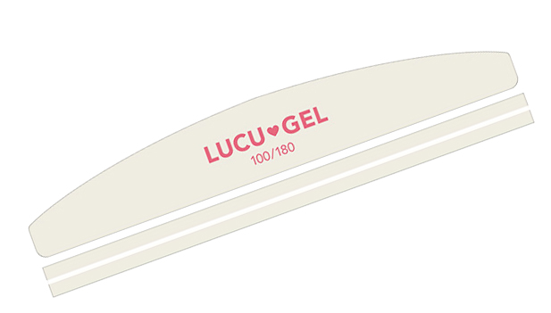 LUCU GEL スポンジファイル 100/180G 10本入 | Nail Labo Online Shop