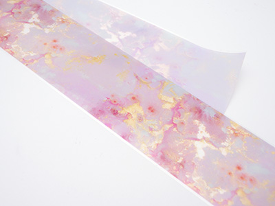 ネイルアートホイル マーブル 2 ロイヤルストロベリー