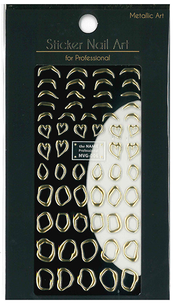 取扱終了 the NAMIE Nail Art for Professional シリーズ メタリックアート MVG-006