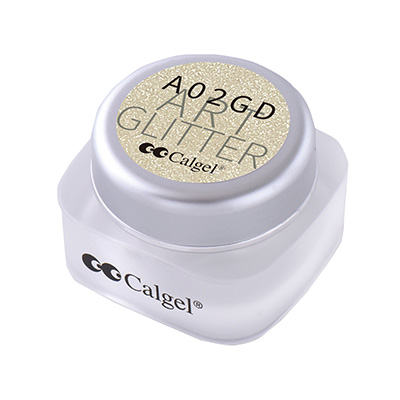 CalGel カラーカルジェル プラス 1.5g A02GD アート グリッタープラチナゴールド