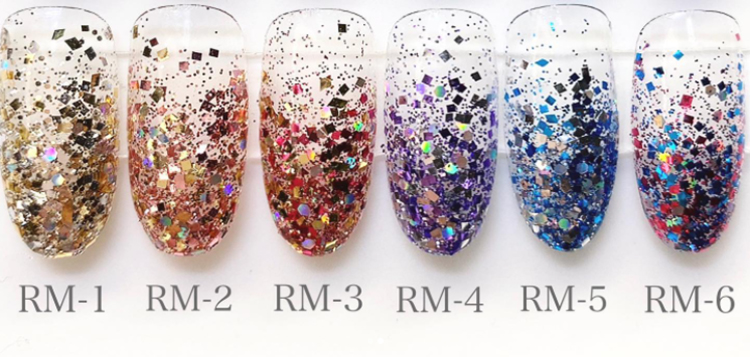 ミラージュ グリッターパウダーとカラーパウダー Mirage カラー