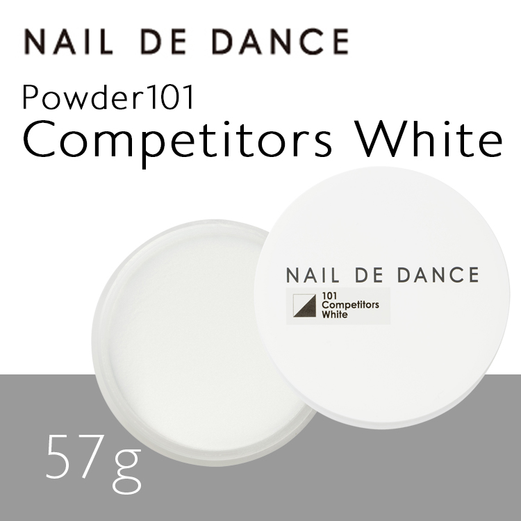 NAIL DE DANCE 【NEW】パウダー 101 コンペティターズホワイト 57g