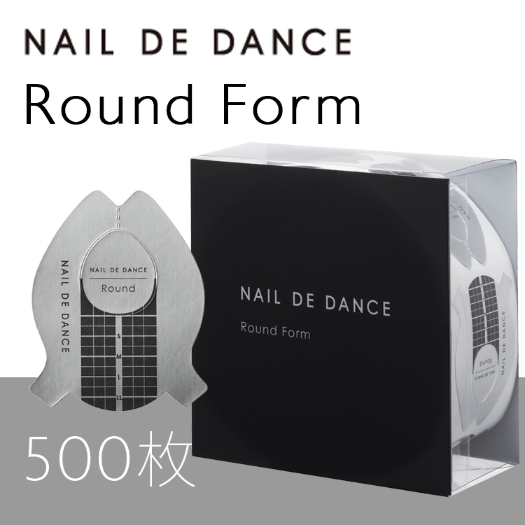 NAIL DE DANCE 【NEW】ラウンドフォーム 1ロール(500枚)