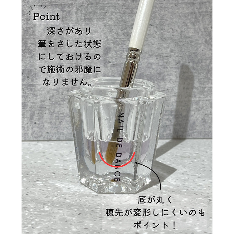 NAIL DE DANCE ダッペンディッシュ クリスタル