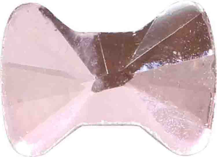 お取り寄せ MATIERE ガラスストーン フラットリボン 4×6 ライトピンク