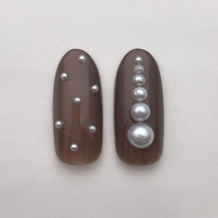 MATIERE 半球体パール ホワイト 1.5mm