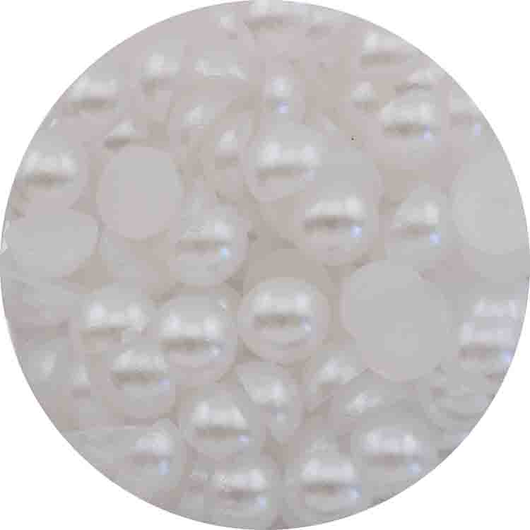 MATIERE 半球体パール ホワイト 4mm