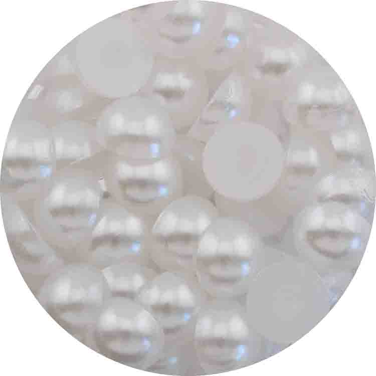 MATIERE 半球体パール ホワイト 5mm