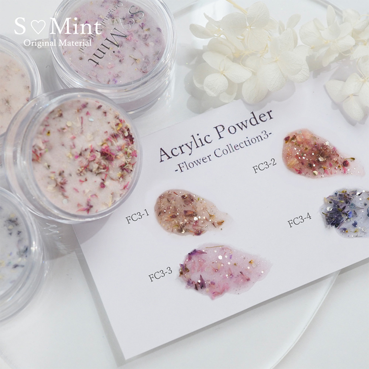 SMint Acrylic Powder フラワーコレクション3 FC3-1