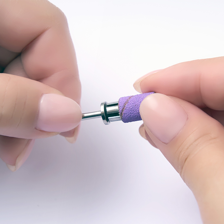 Nail Labo カラーサンディングバンド パープル#150 20個入り