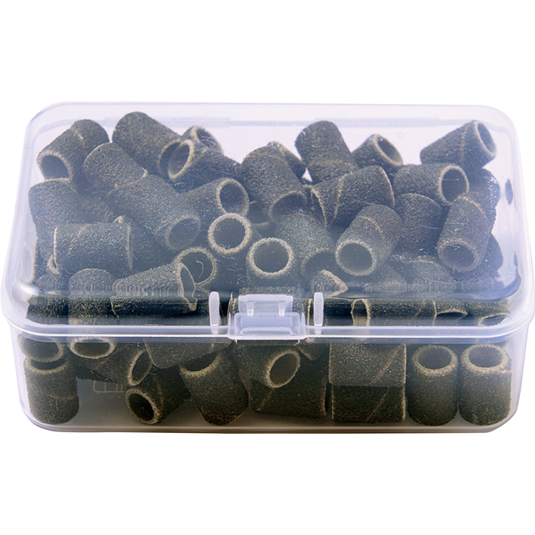 Nail Labo カラーサンディングバンド ブラック#80 100個入り