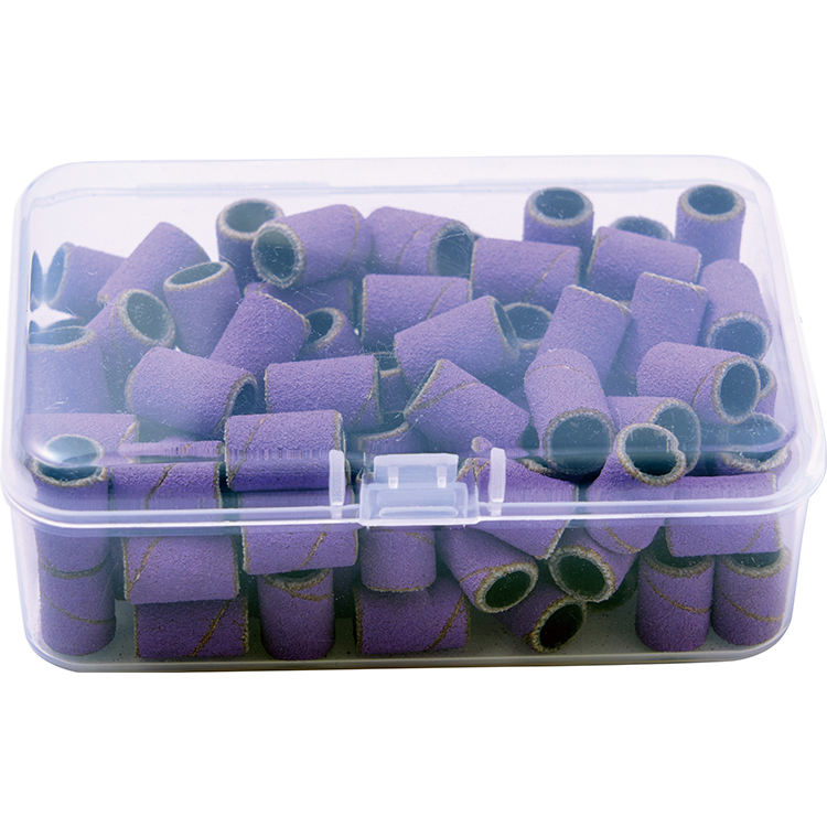 Nail Labo カラーサンディングバンド パープル#150 100個入り