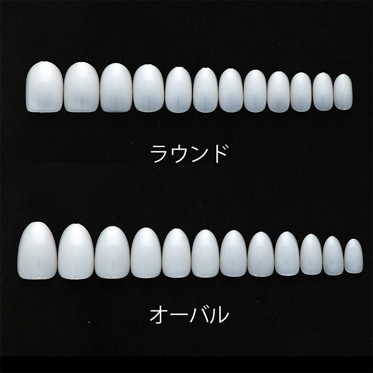BEAUTY NAILER エコチップス 50P #4 ラウンド ECT1-4
