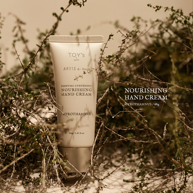 ARTiS di Voce ×TOY’s × INITY ナリシングハンドクリーム 40g MYROTHAMNUS