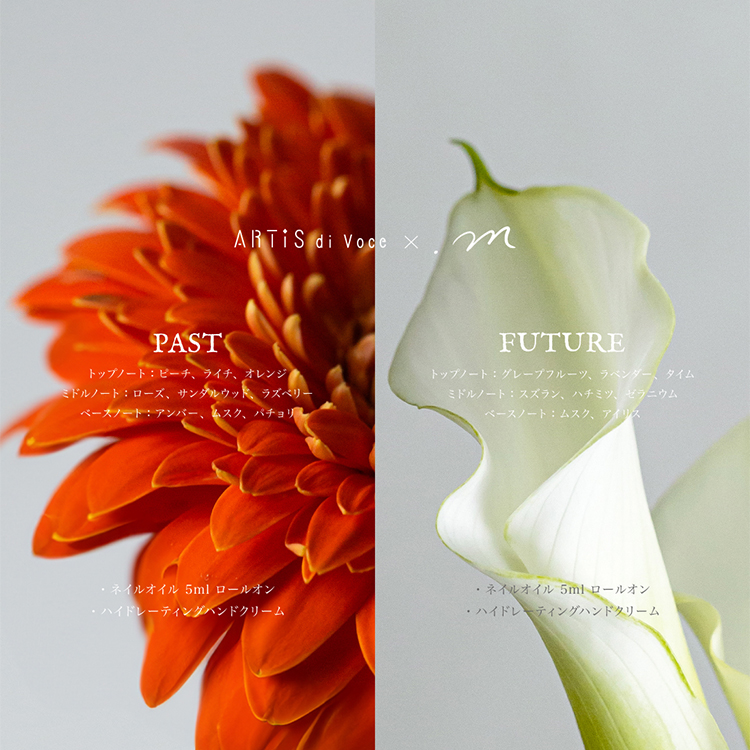 ARTiS di Voce ×.m ハイドレーティングハンドクリーム 40g PAST