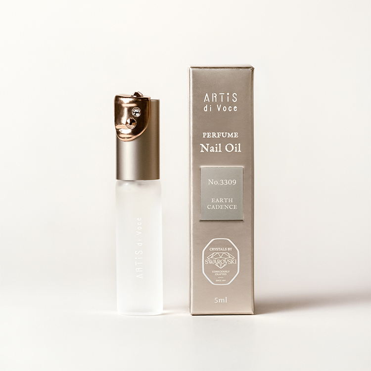 ARTiS di Voce ネイルオイル クリスタルシリーズ 5ml ロールオン 3309 EARTH CADENCE