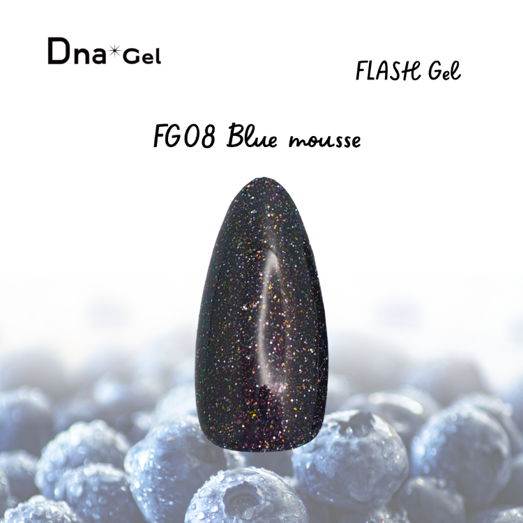 Dna Gel フラッシュジェル 8g FG08 ブルームース